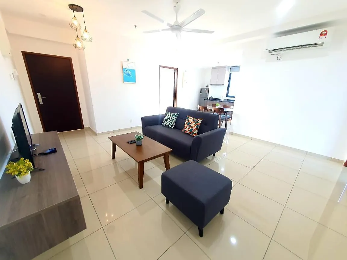Lovely 2Room Suite6Pax@Sky Condo Juru Sentral Bukit Mertajam Malaysia