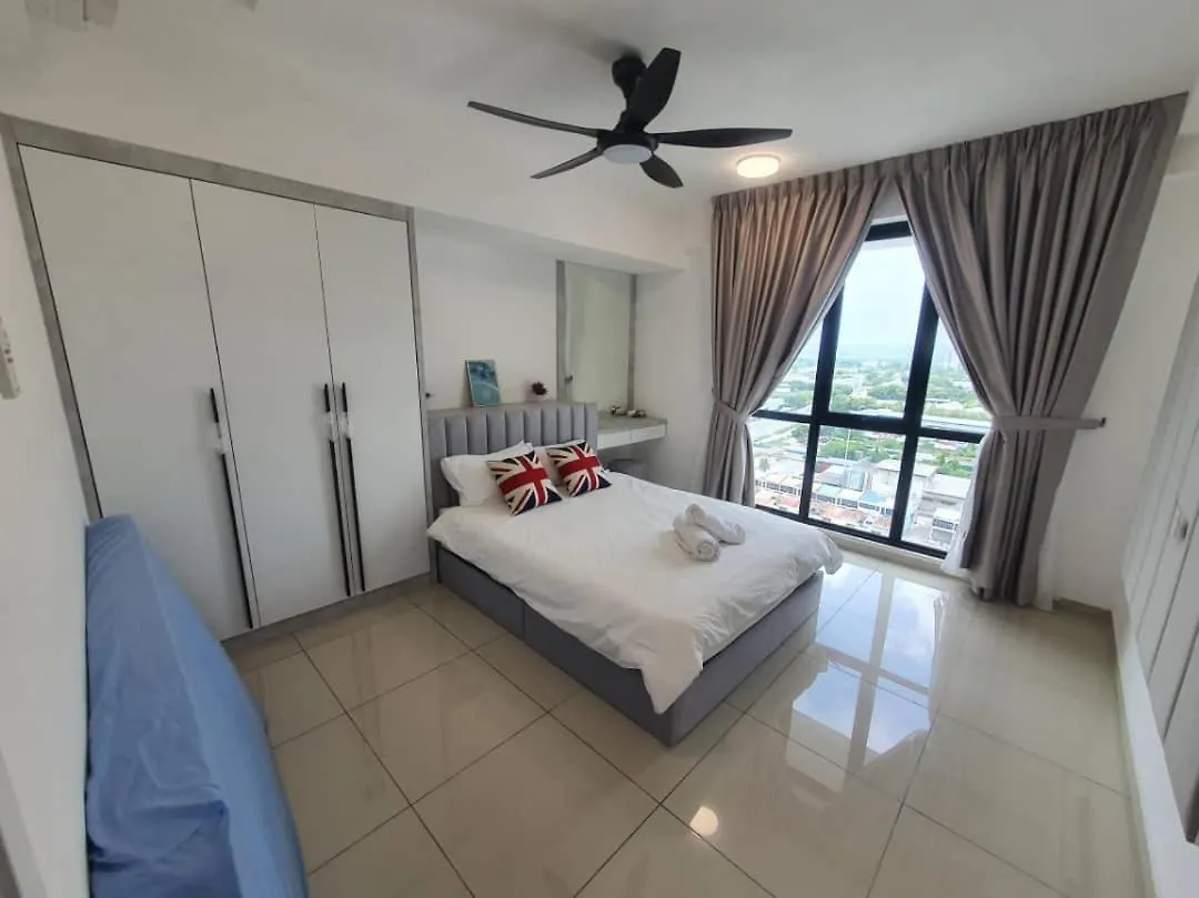 Lovely 2Room Suite6Pax@Sky Condo Juru Sentral Bukit Mertajam 0*,
