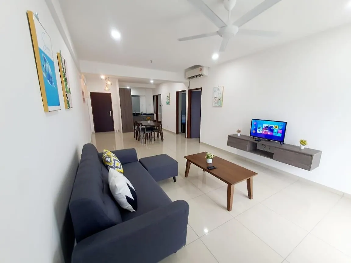 Lovely 2Room Suite6Pax@Sky Condo Juru Sentral Bukit Mertajam Apartment